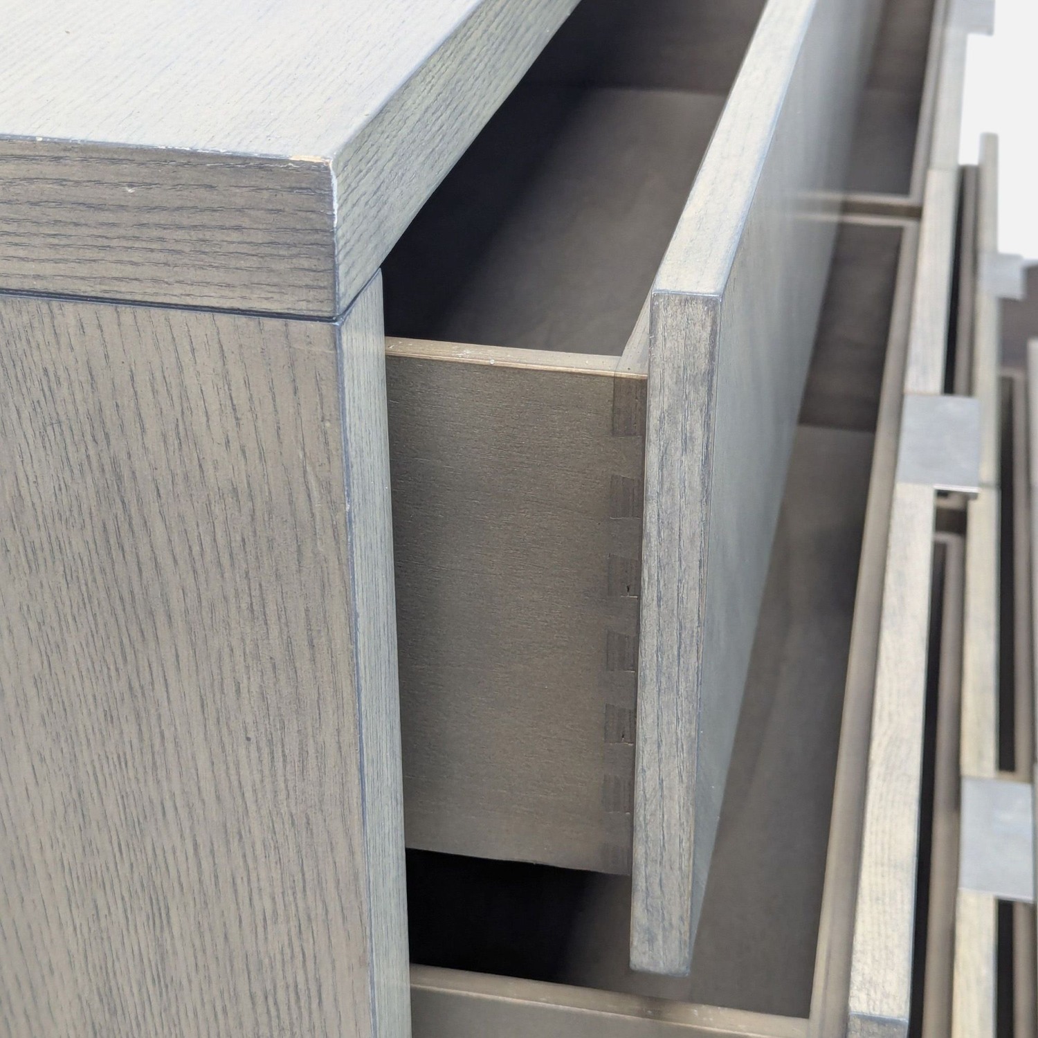 Williams Sonoma Home 8-Drawer Modern Gray Wood  - image-5