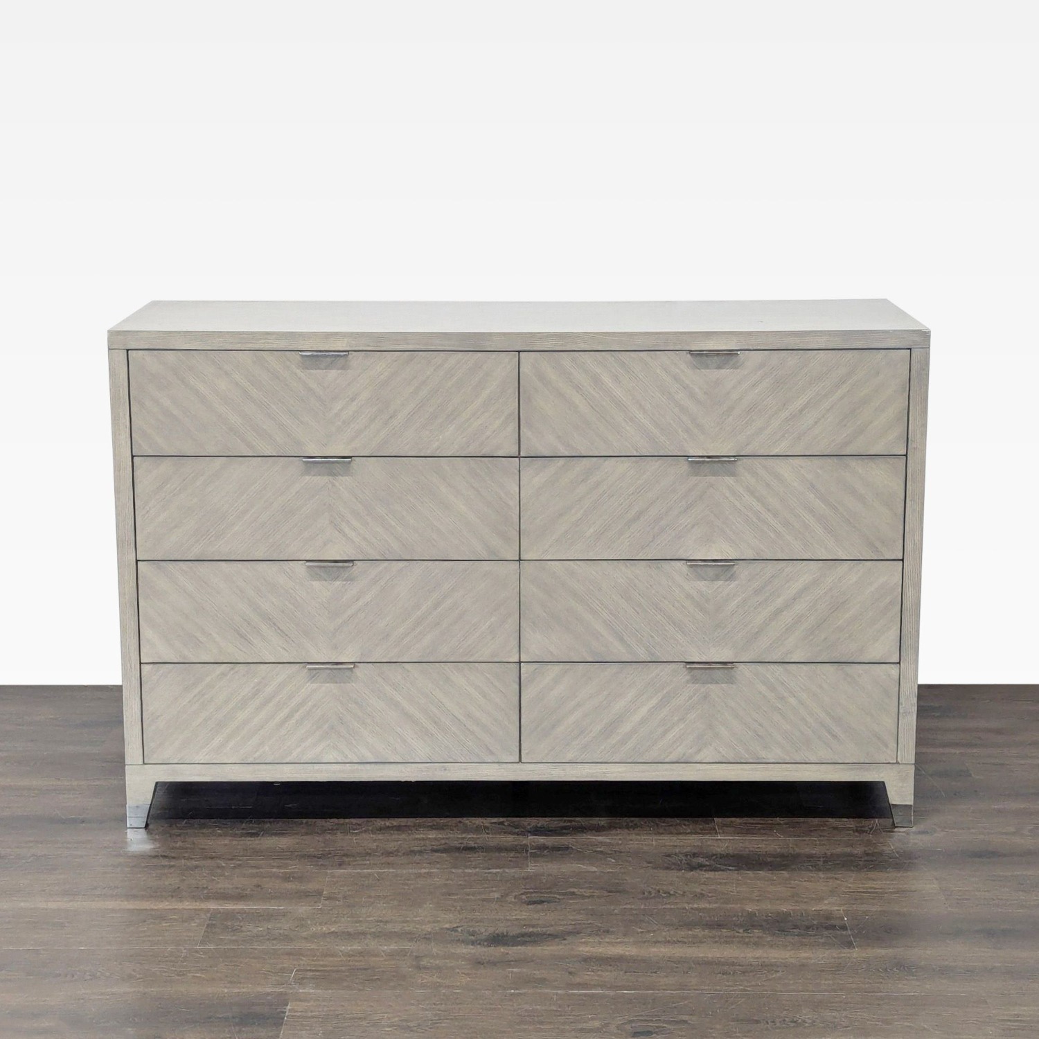 Williams Sonoma Home 8-Drawer Modern Gray Wood  - image-2