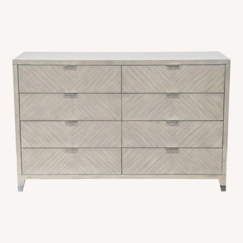 Used Williams Sonoma Home 8-Drawer Modern Gray Wood  for sale on AptDeco