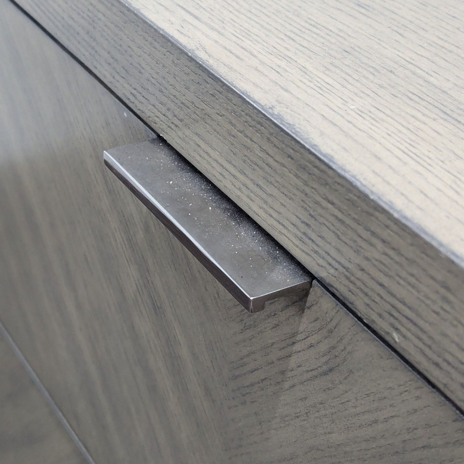 Williams Sonoma Home 8-Drawer Modern Gray Wood  - image-11