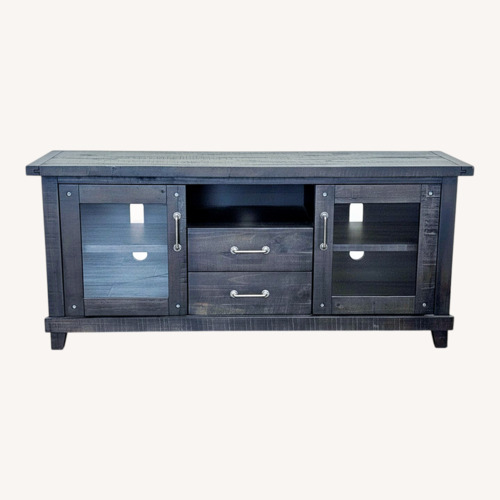Used Living Spaces Media Cabinet TV Stand for sale on AptDeco