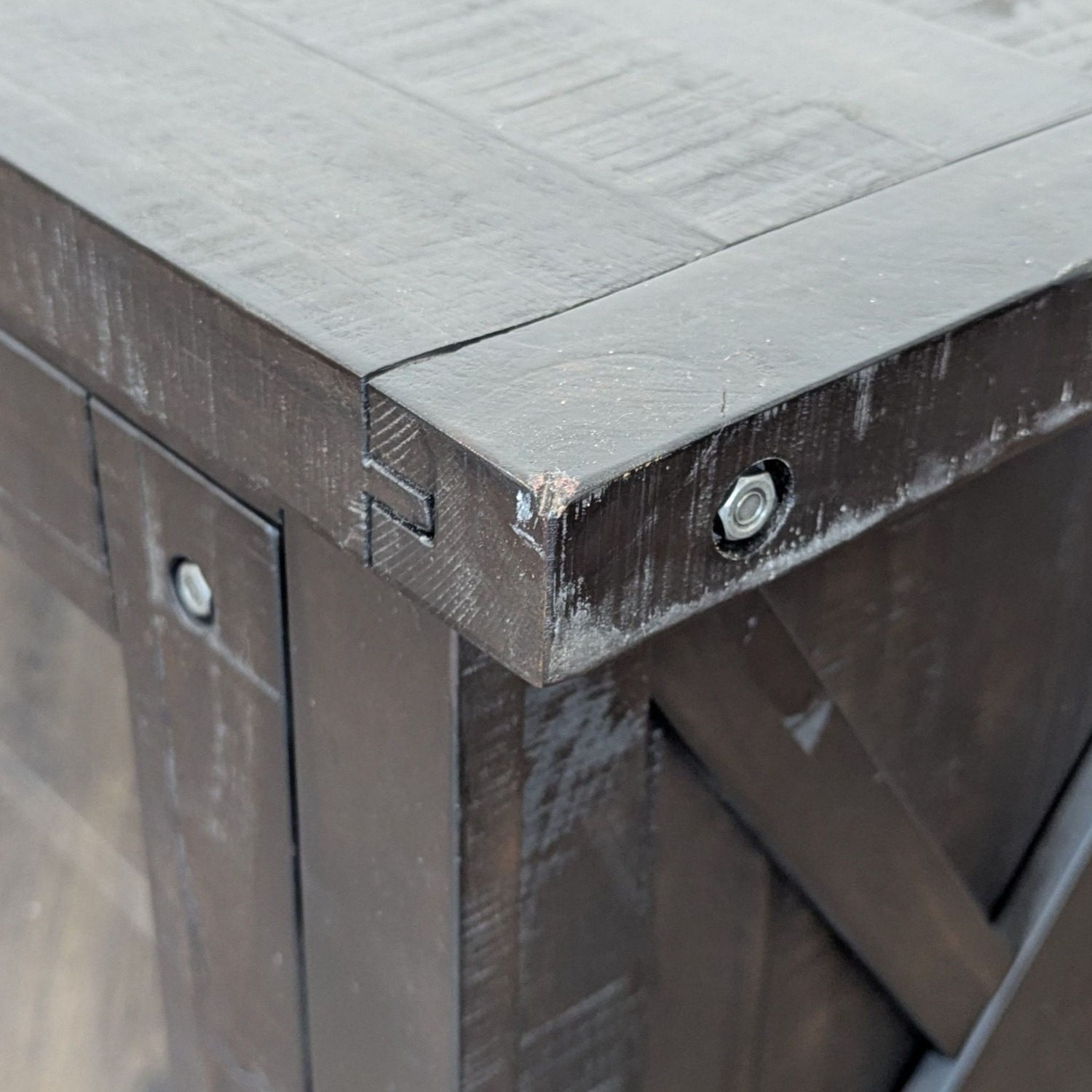 Living Spaces Media Cabinet TV Stand - image-8