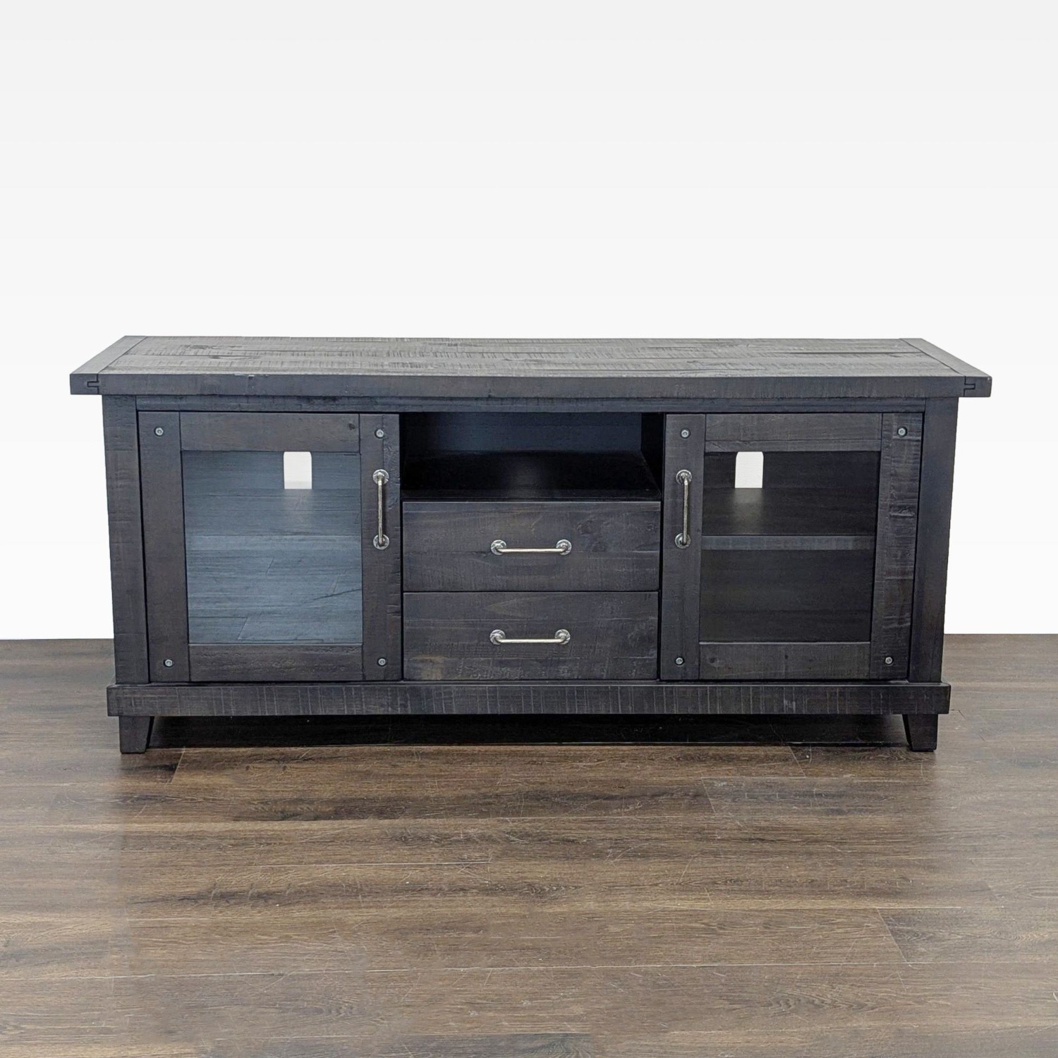 Living Spaces Media Cabinet TV Stand - image-1