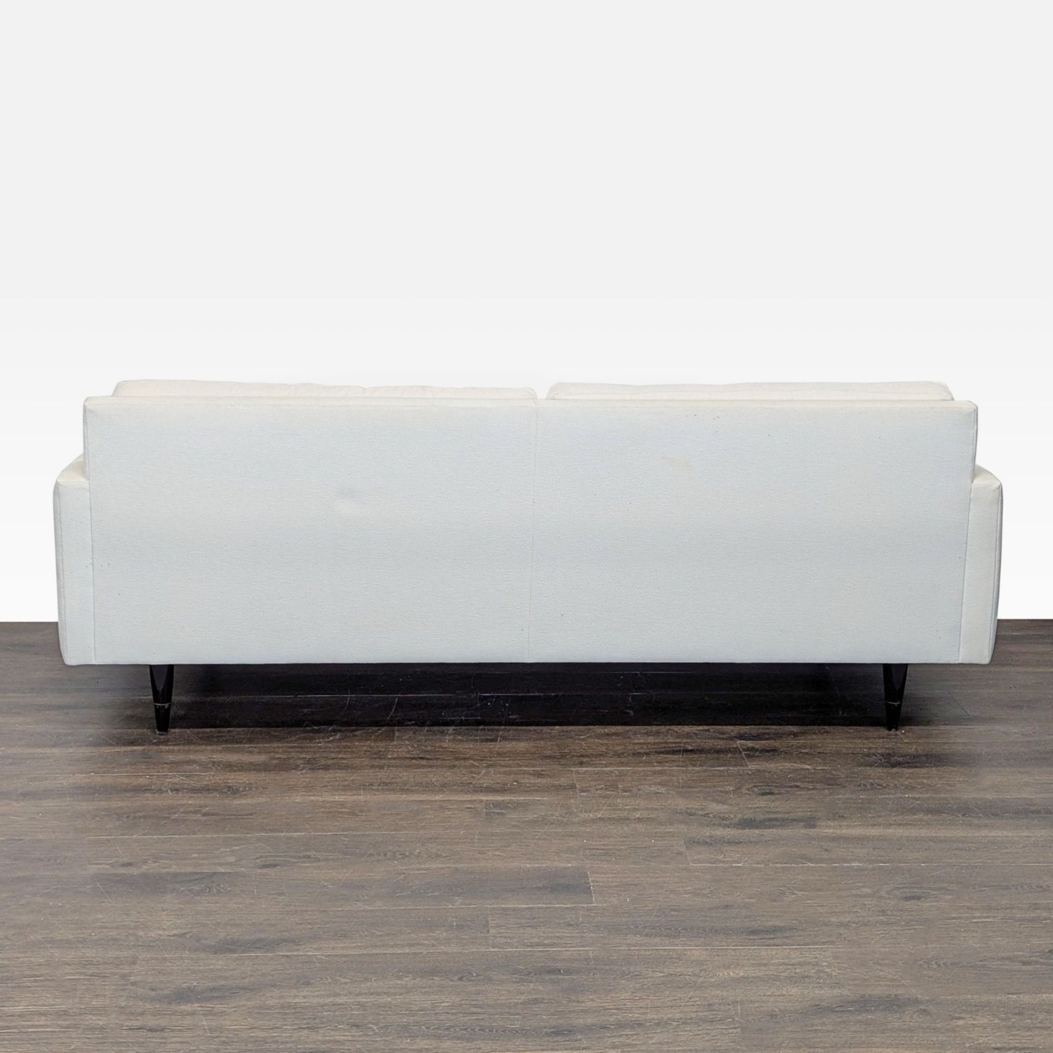 Crate and Barrel Petrie Modern 3-Seat Sofa - Cream - image-4
