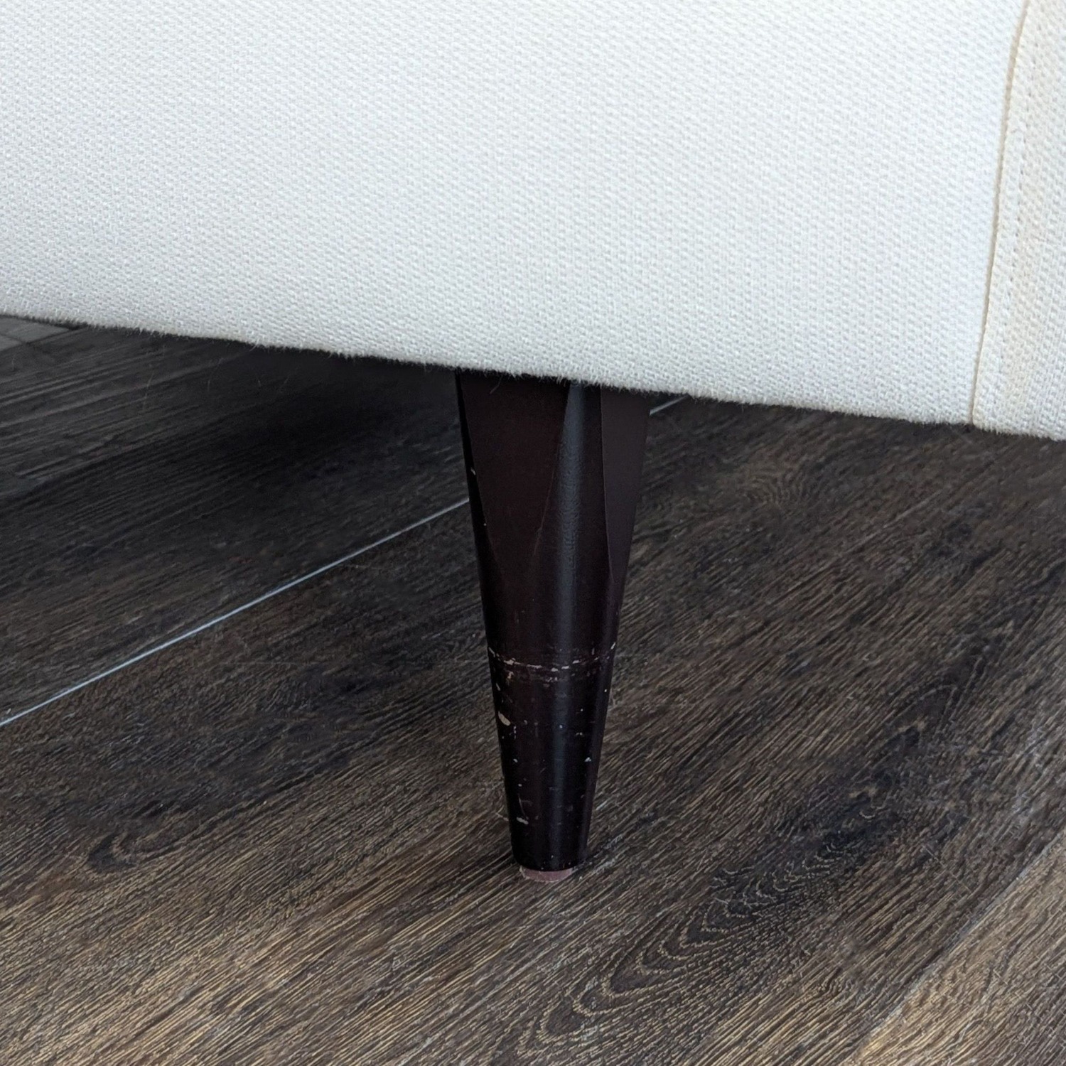 Crate and Barrel Petrie Modern 3-Seat Sofa - Cream - image-10