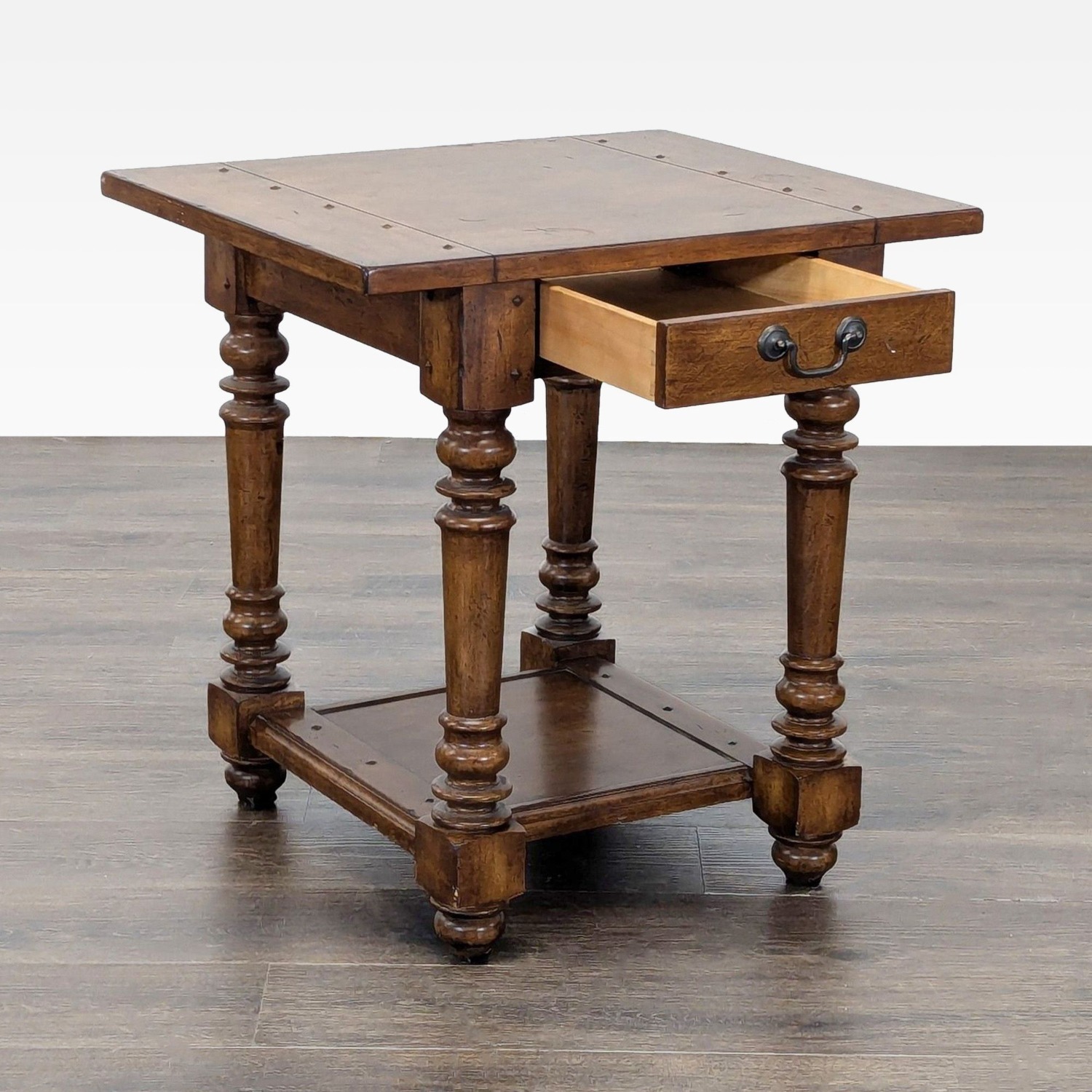 Pottery Barn One Drawer Side Table - image-4