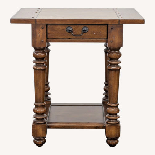 Used Pottery Barn One Drawer Side Table for sale on AptDeco