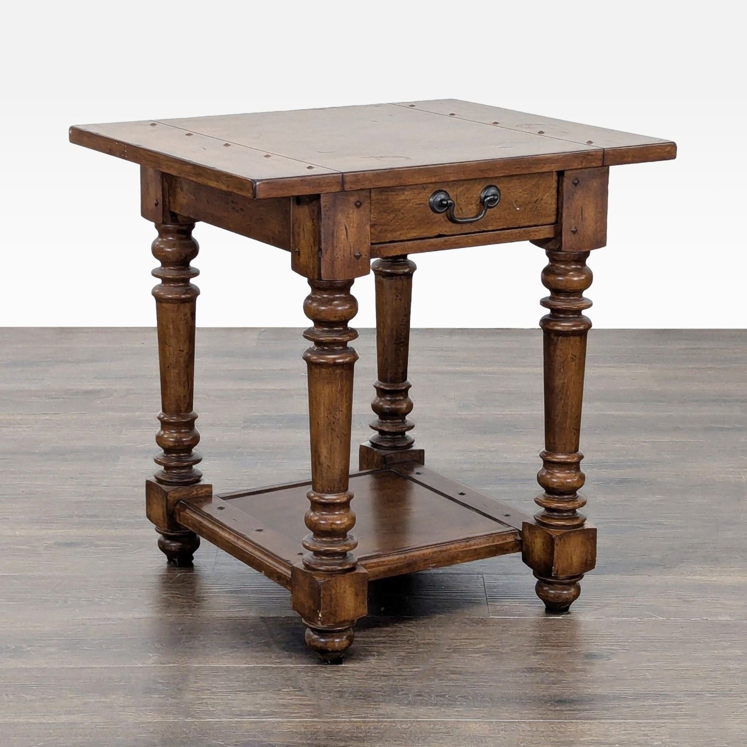 Pottery Barn One Drawer Side Table - image-3