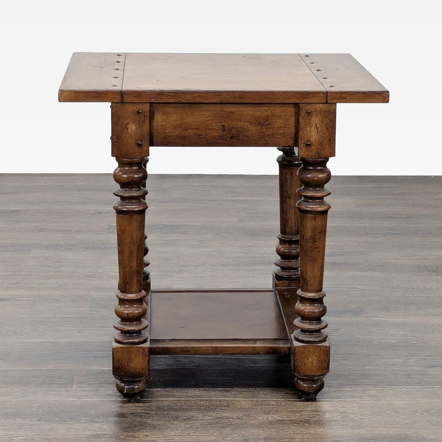 Pottery Barn One Drawer Side Table - image-7