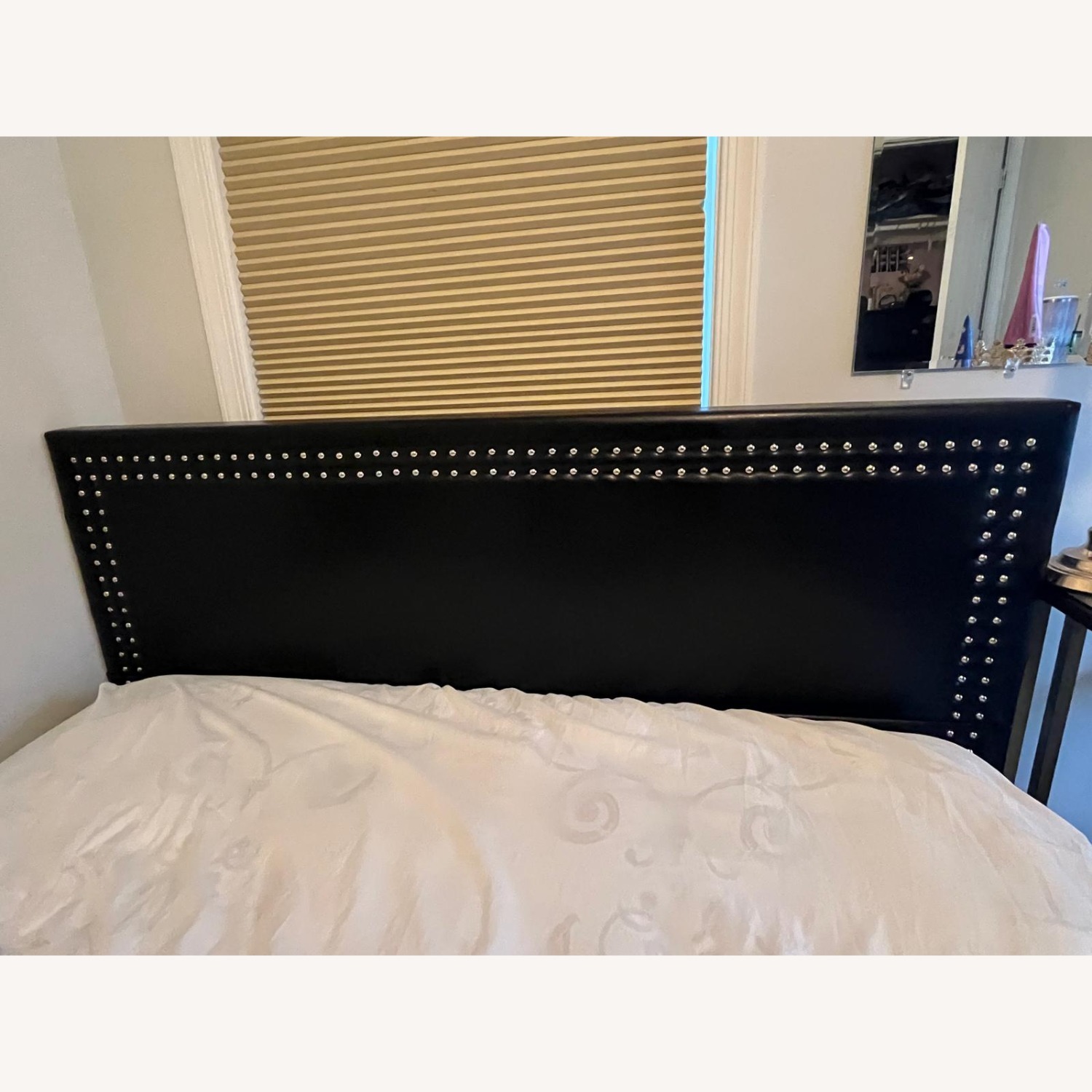 Black Upholstered Full Bed  - image-2