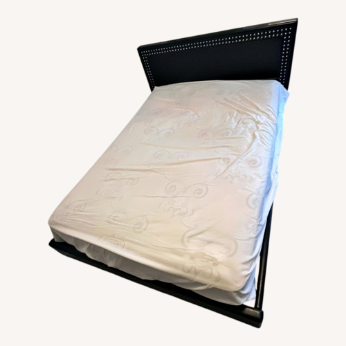 Used Black Upholstered Full Bed  for sale on AptDeco