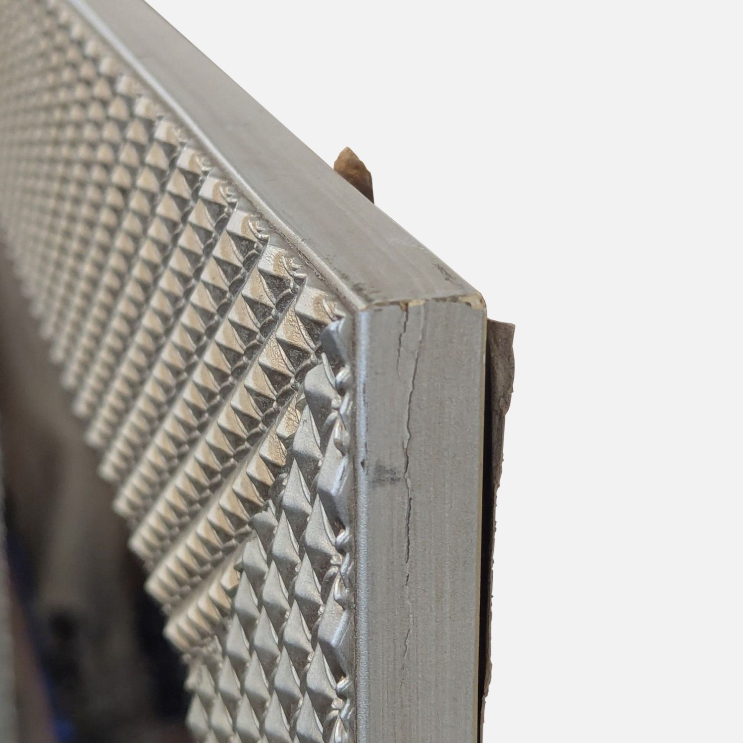 Wood Textured Frame Floor Mirror	 - image-4