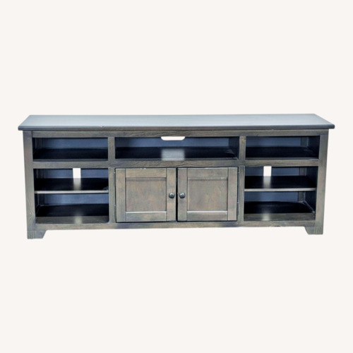 Used Progressive Furniture Sonoma Pine Wood Console for sale on AptDeco
