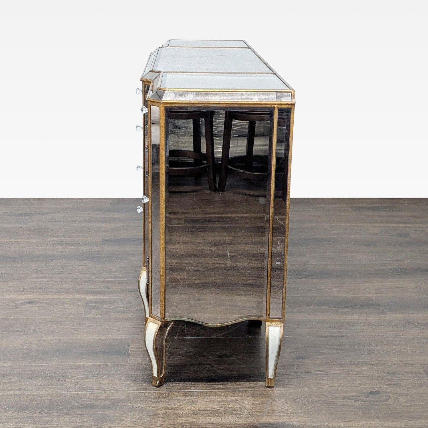 Bassett Mirror Company Collette Antique Mirrored  - image-7