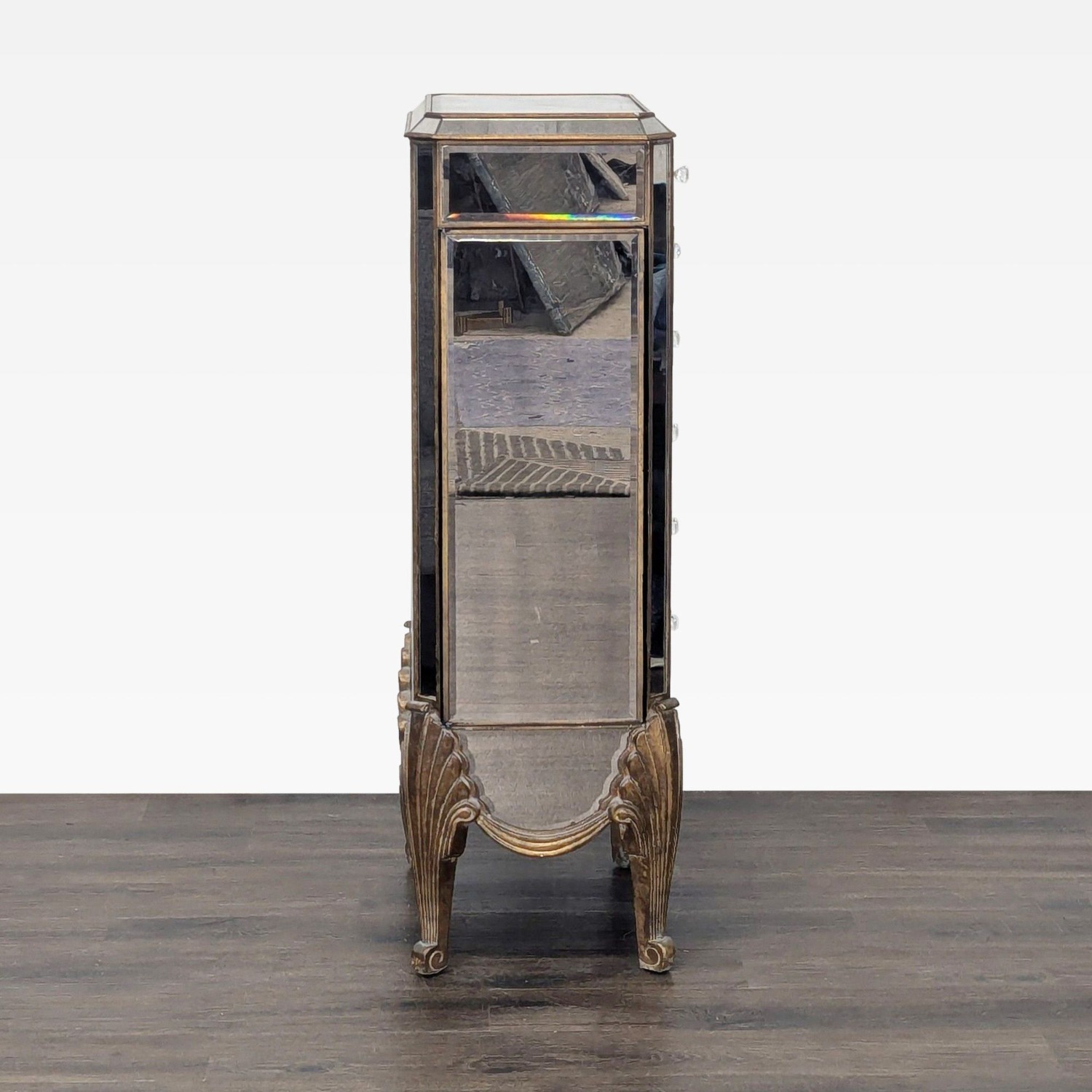 Bassett Mirror Company Collette Mirrored Jewelry  - image-4