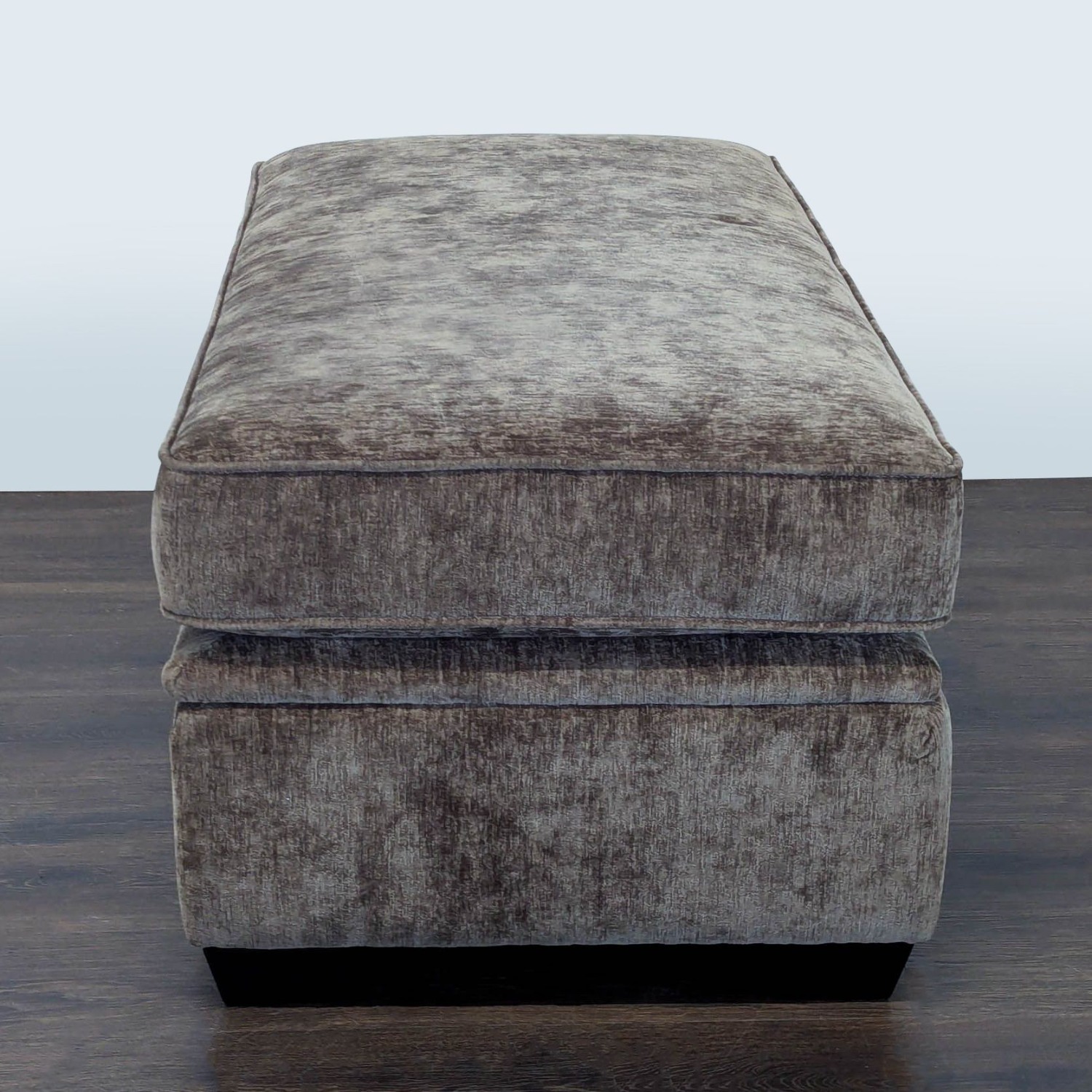 Upholstered Storage Ottoman - image-7