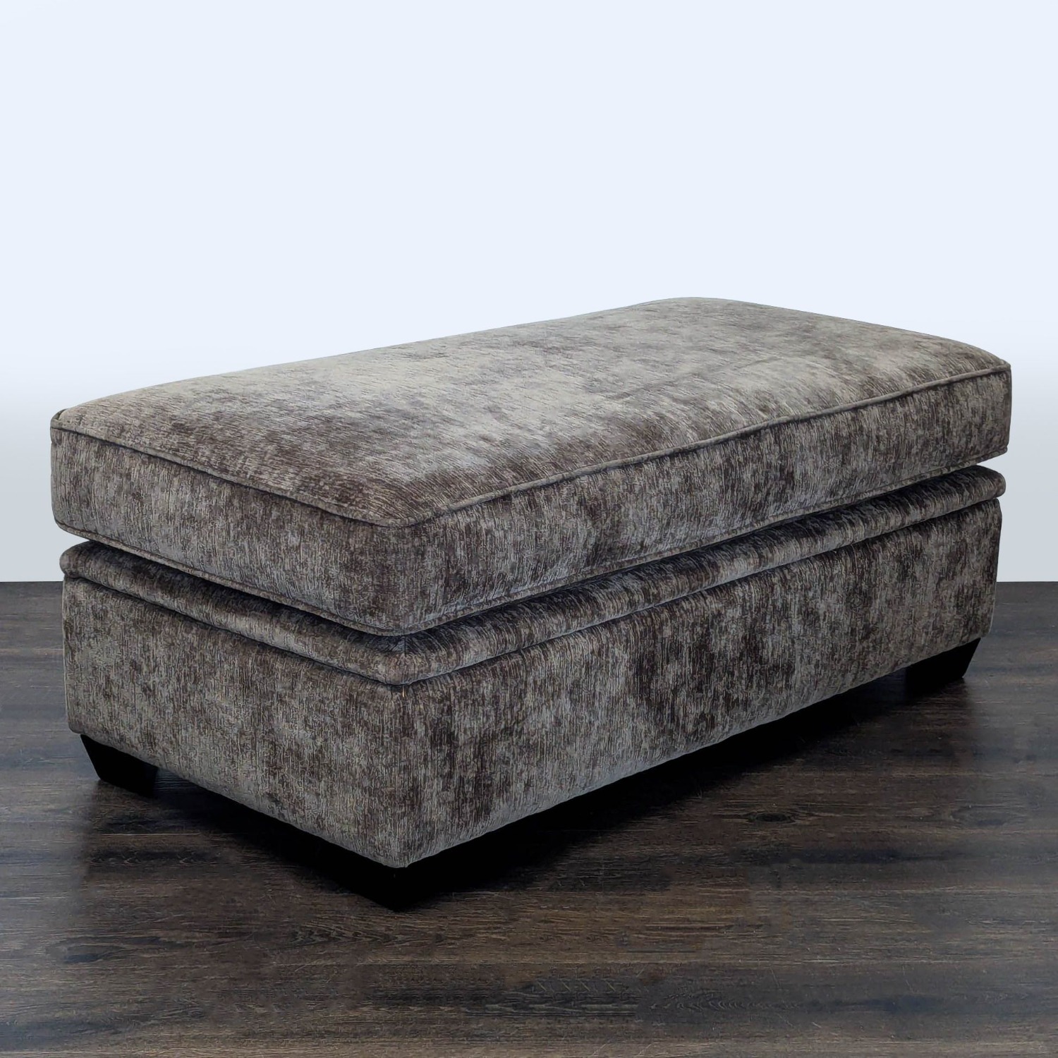 Upholstered Storage Ottoman - image-3