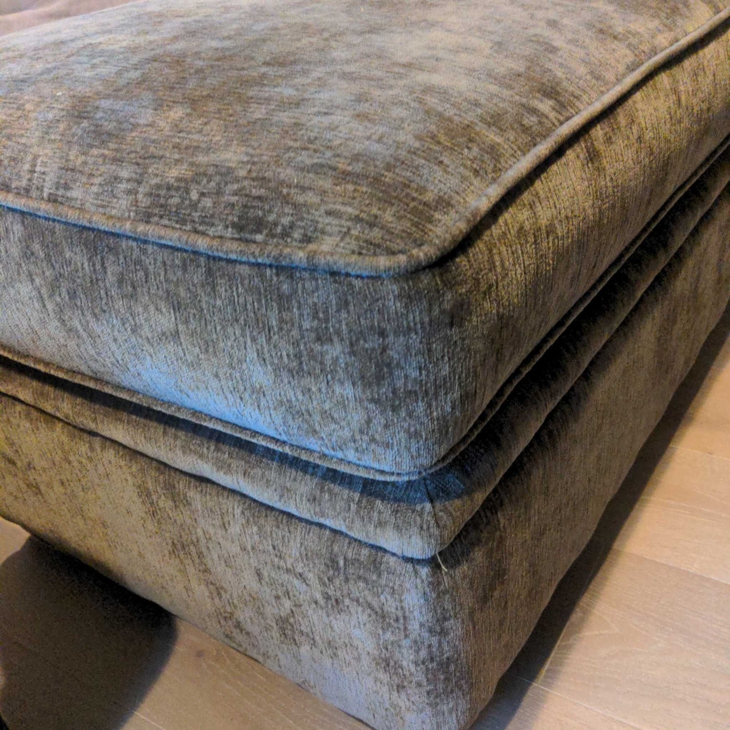 Upholstered Storage Ottoman - image-9