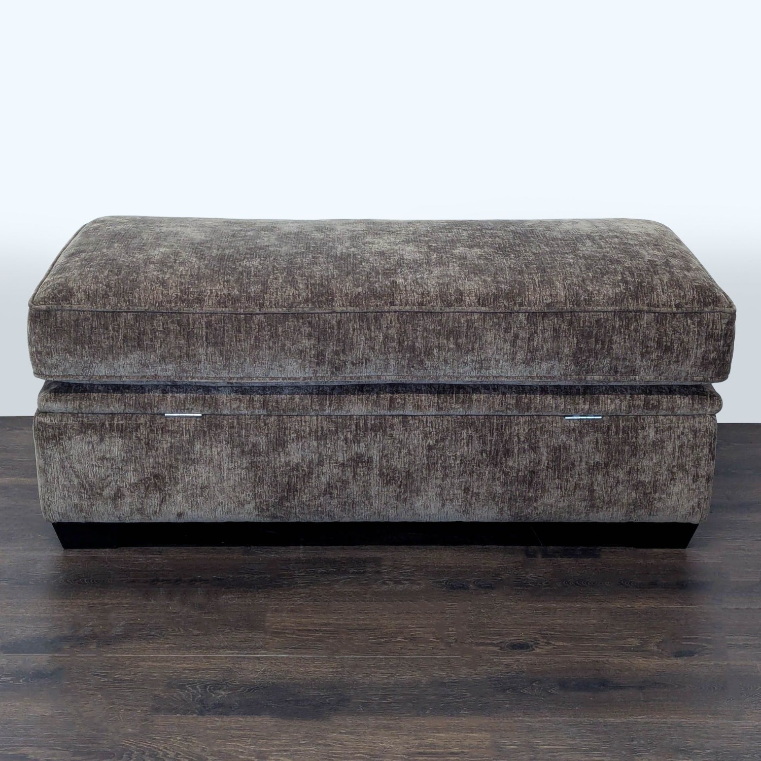 Upholstered Storage Ottoman - image-6