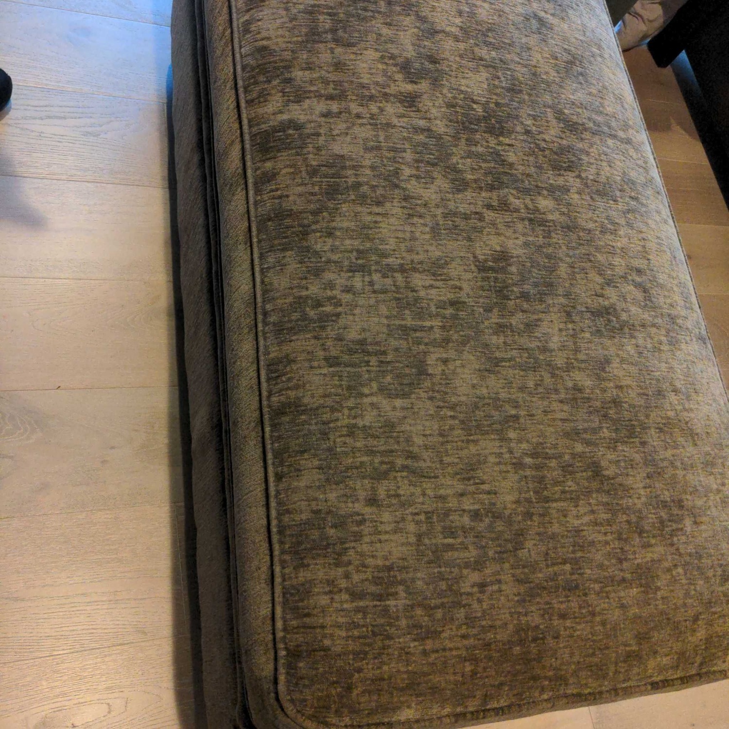 Upholstered Storage Ottoman - image-1