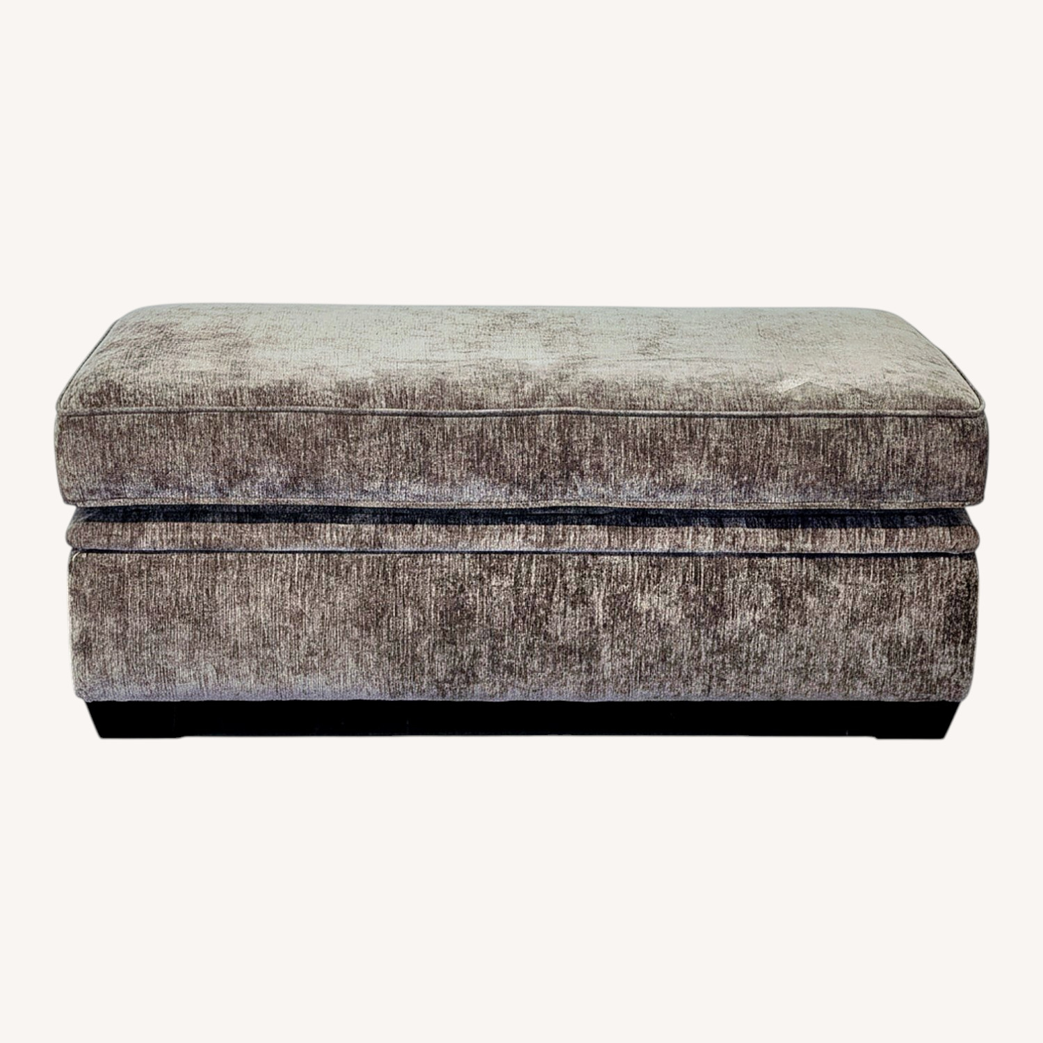 Upholstered Storage Ottoman - image-0