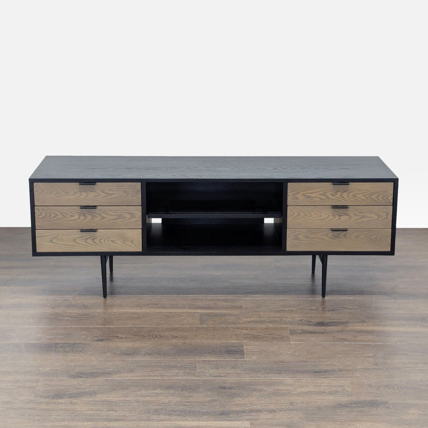 Six Drawer TV Stand - image-3