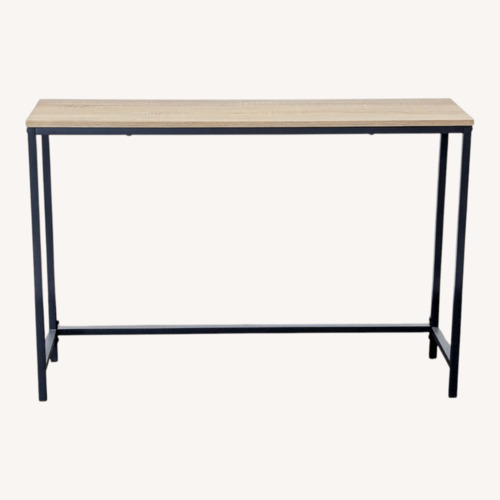 Used Sauder North Avenue Narrow Metal and Wood Console  for sale on AptDeco