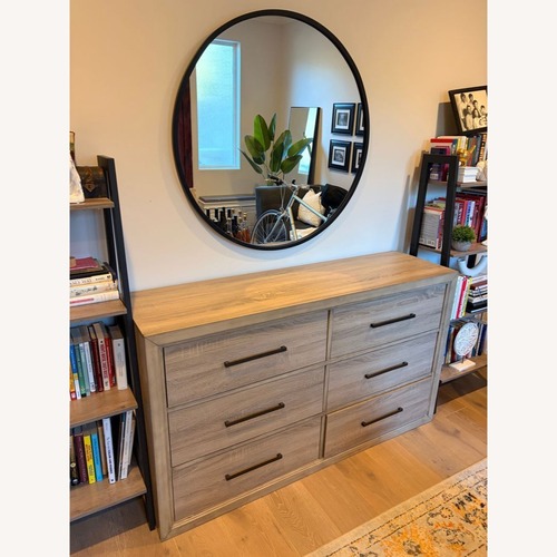 Used Home Meridian Modern 6-Drawer Dresser for sale on AptDeco