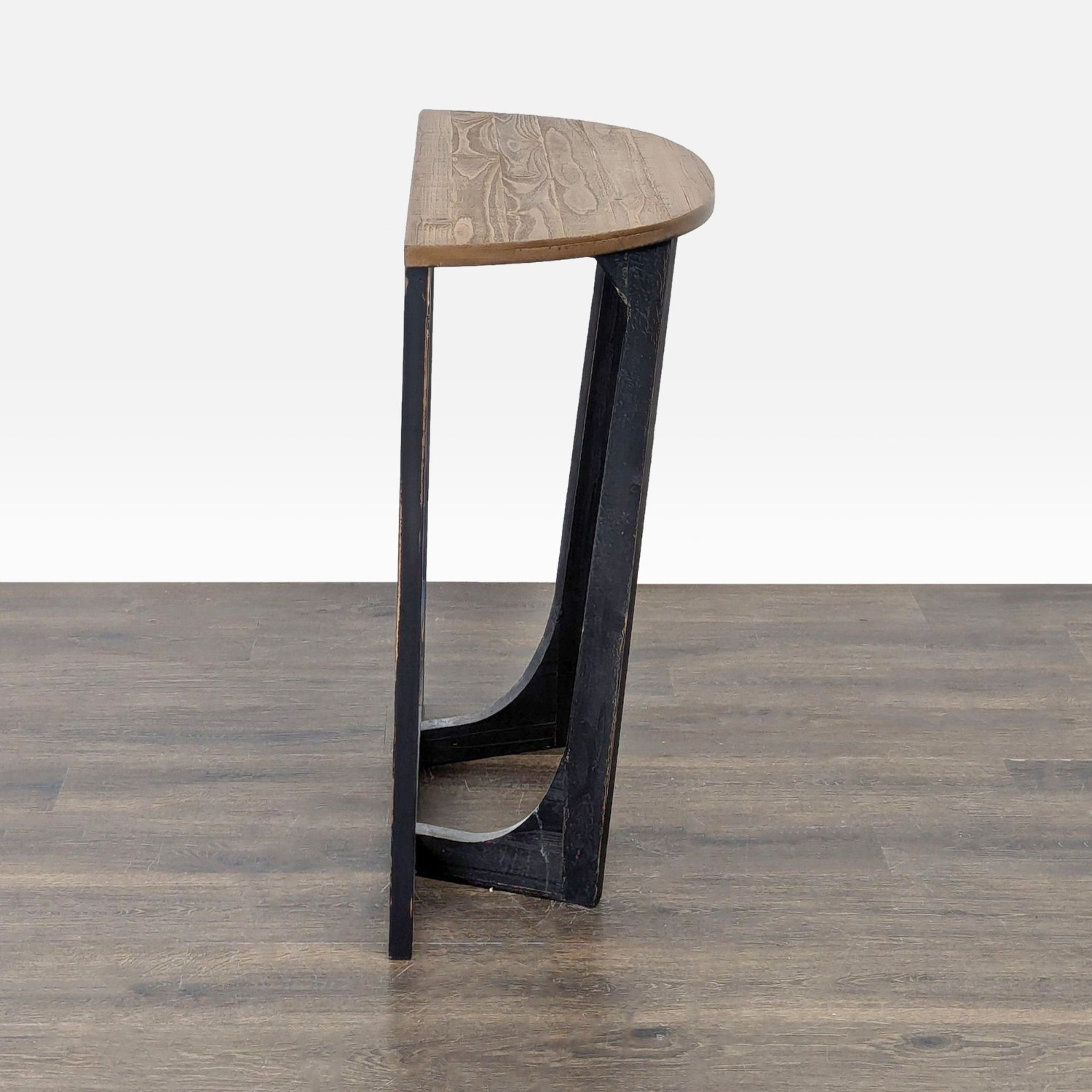 Cozayh Home Demi-Lune Wood Console Table - image-3