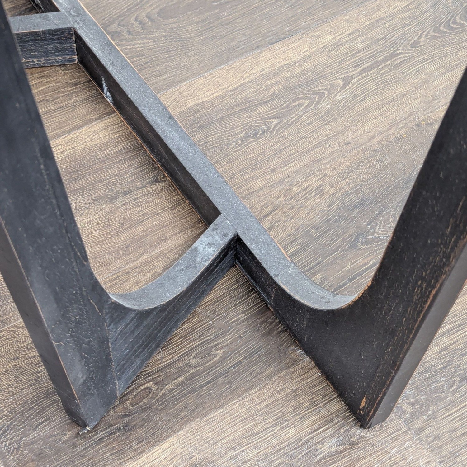 Cozayh Home Demi-Lune Wood Console Table - image-7