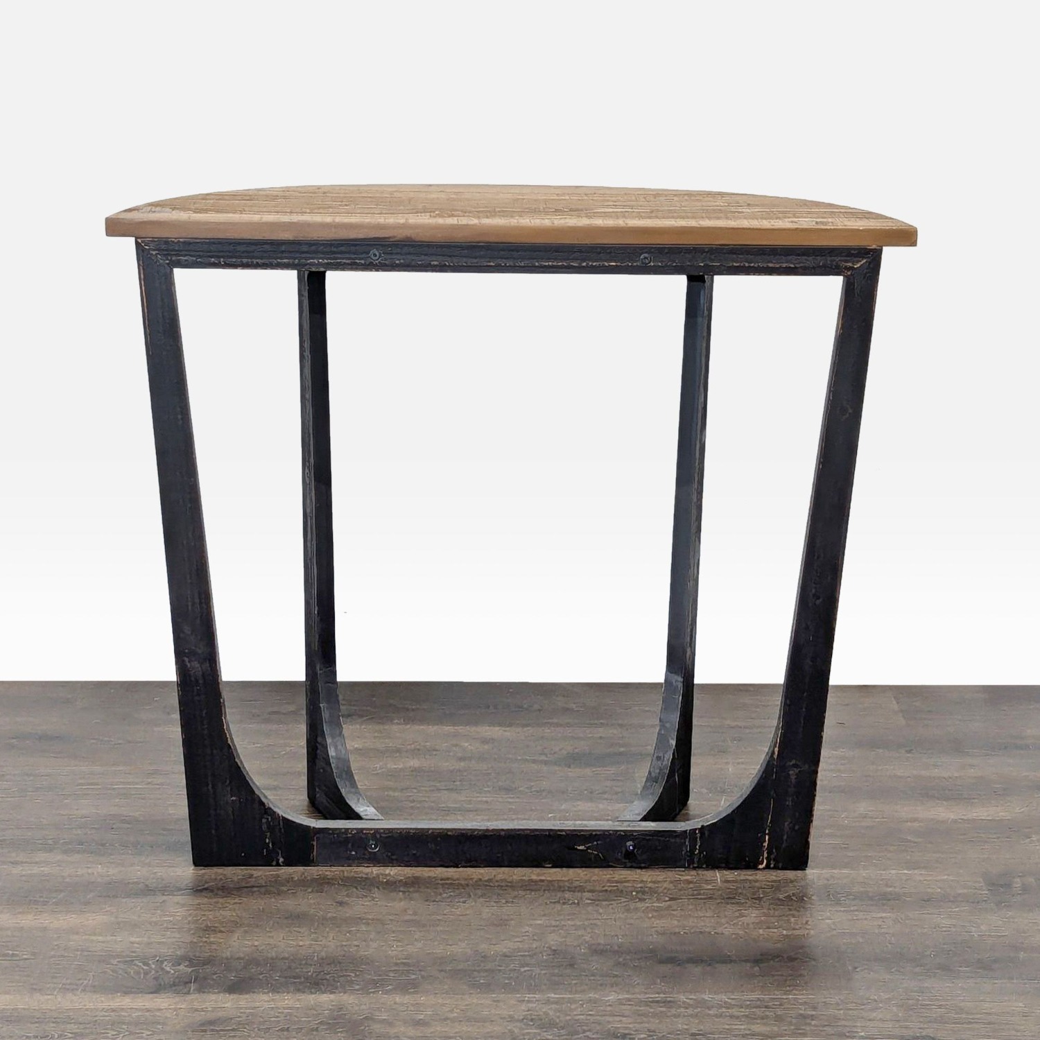Cozayh Home Demi-Lune Wood Console Table - image-4