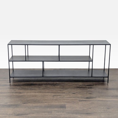 Used Three Tier Metal TV Stand for sale on AptDeco
