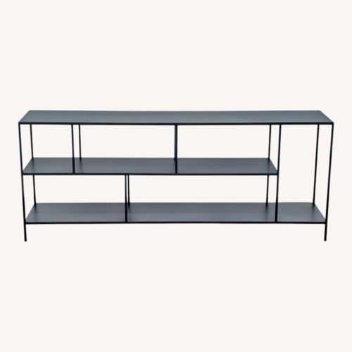 Used Three Tier Metal TV Stand for sale on AptDeco