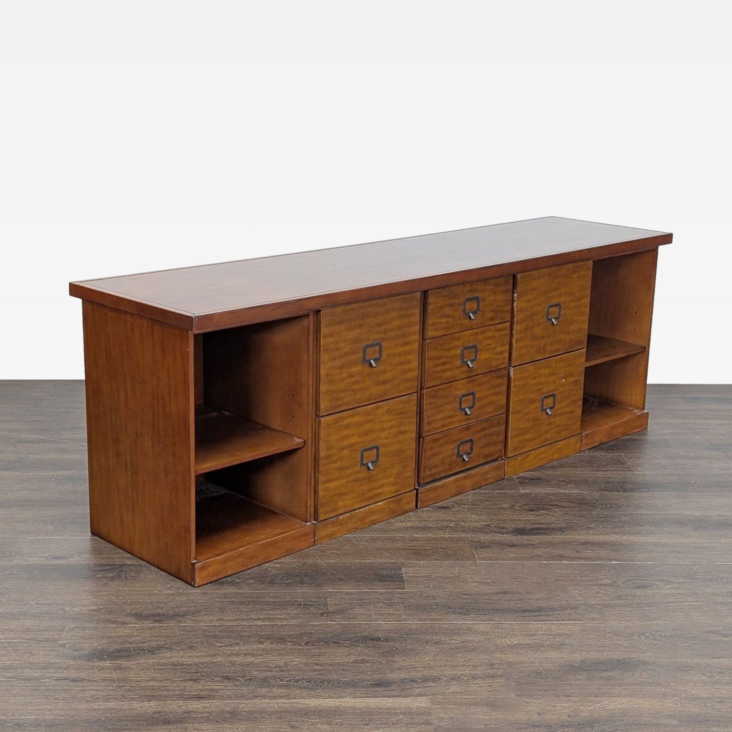 Ballard Designs Wooden Multi-Drawer Storage Cabinet - image-1