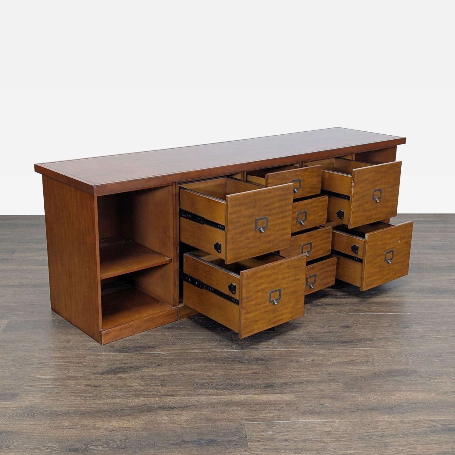 Ballard Designs Wooden Multi-Drawer Storage Cabinet - image-2