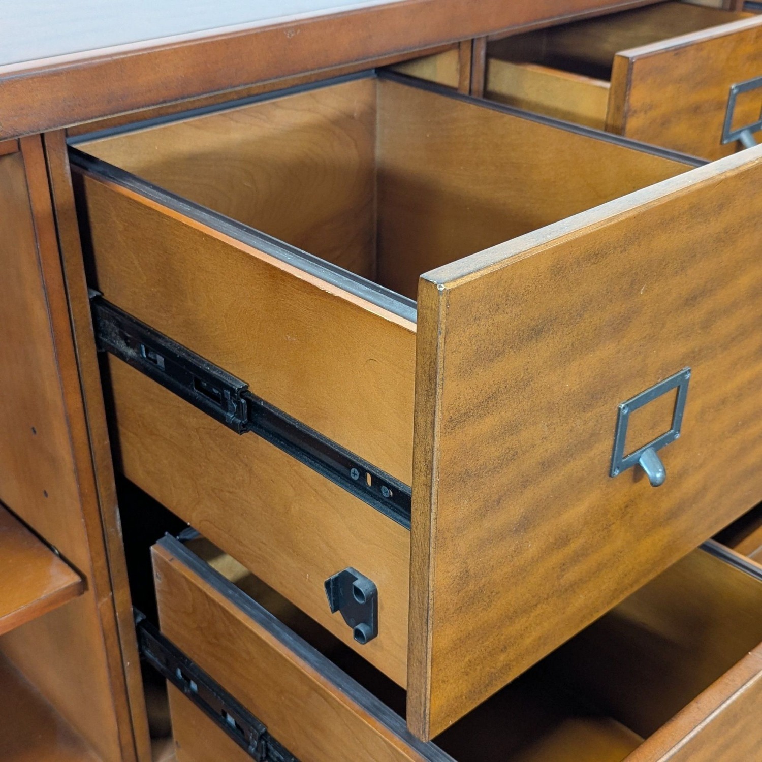 Ballard Designs Wooden Multi-Drawer Storage Cabinet - image-3