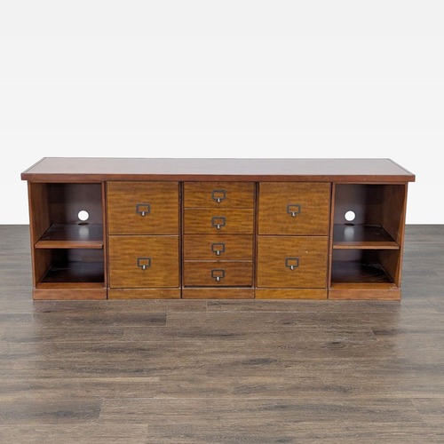 Used Ballard Designs Wooden Multi-Drawer Storage Cabinet for sale on AptDeco
