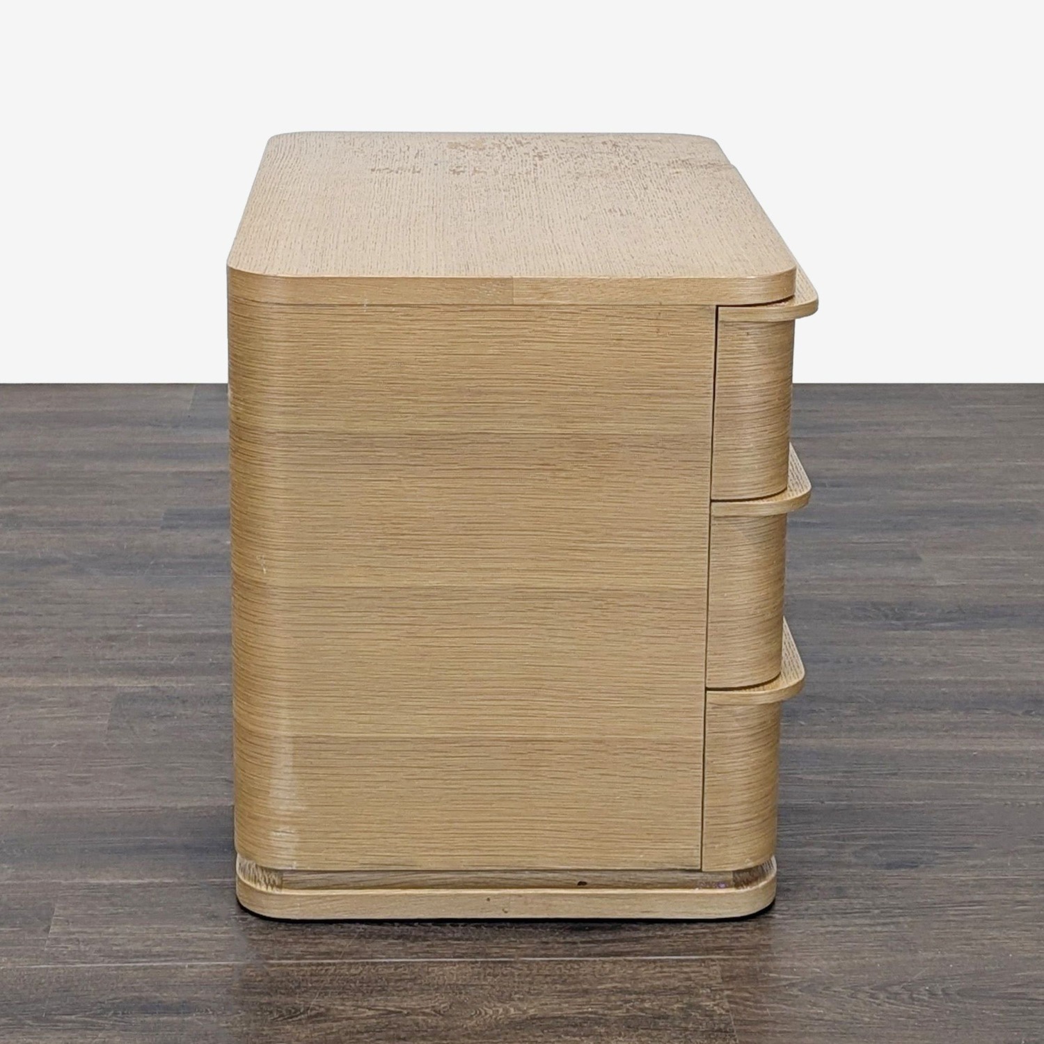 Restoration Hardware Ligne Three Drawer Nightstand - image-3