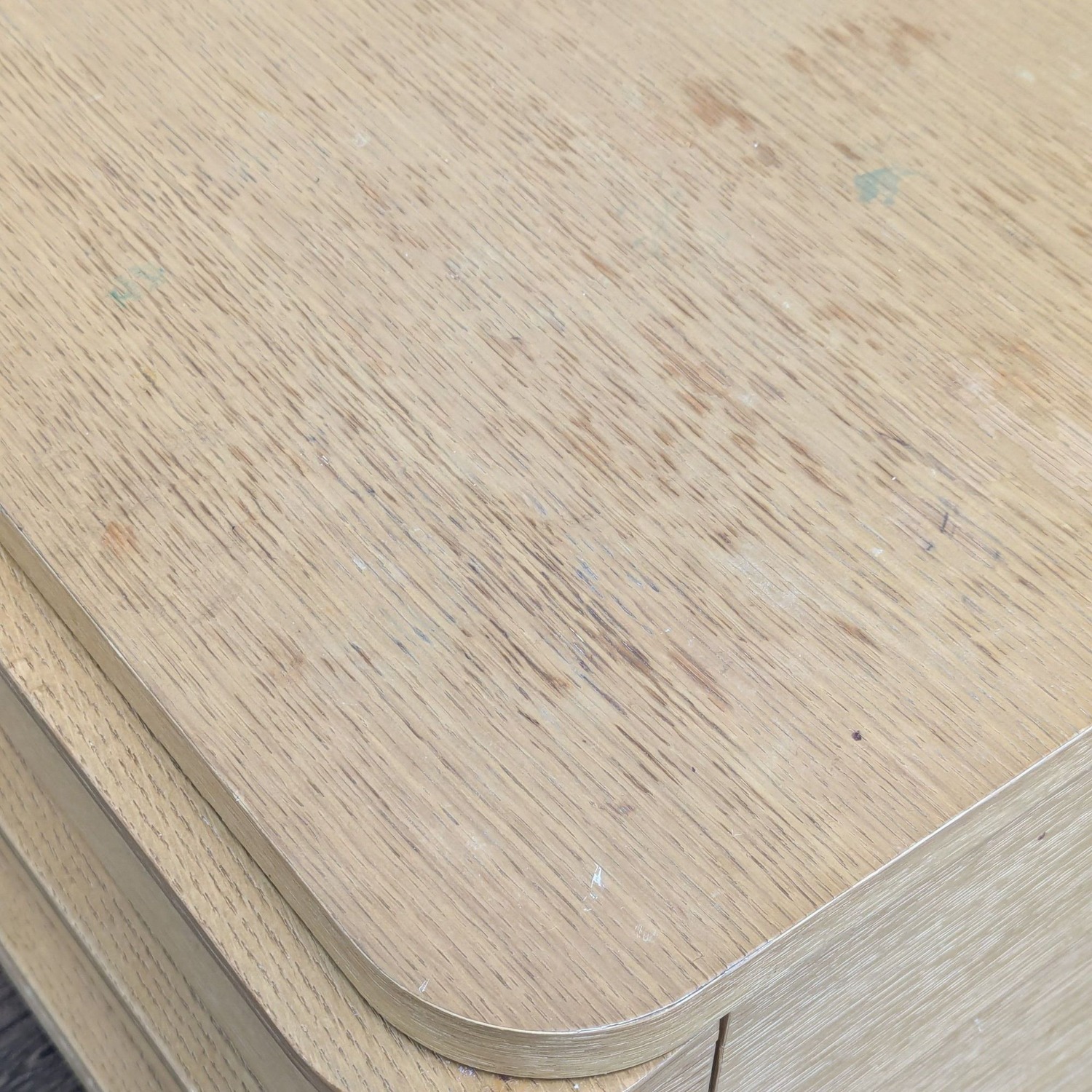 Restoration Hardware Ligne Three Drawer Nightstand - image-5