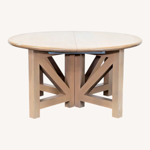 Used Vintage Ash Expandable Dining Table	 for sale on AptDeco