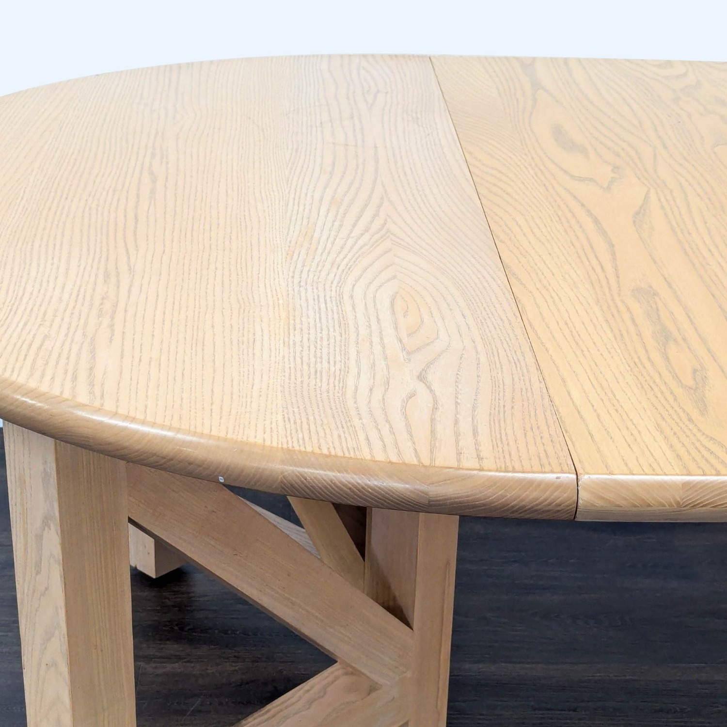 Vintage Ash Expandable Dining Table	 - image-7