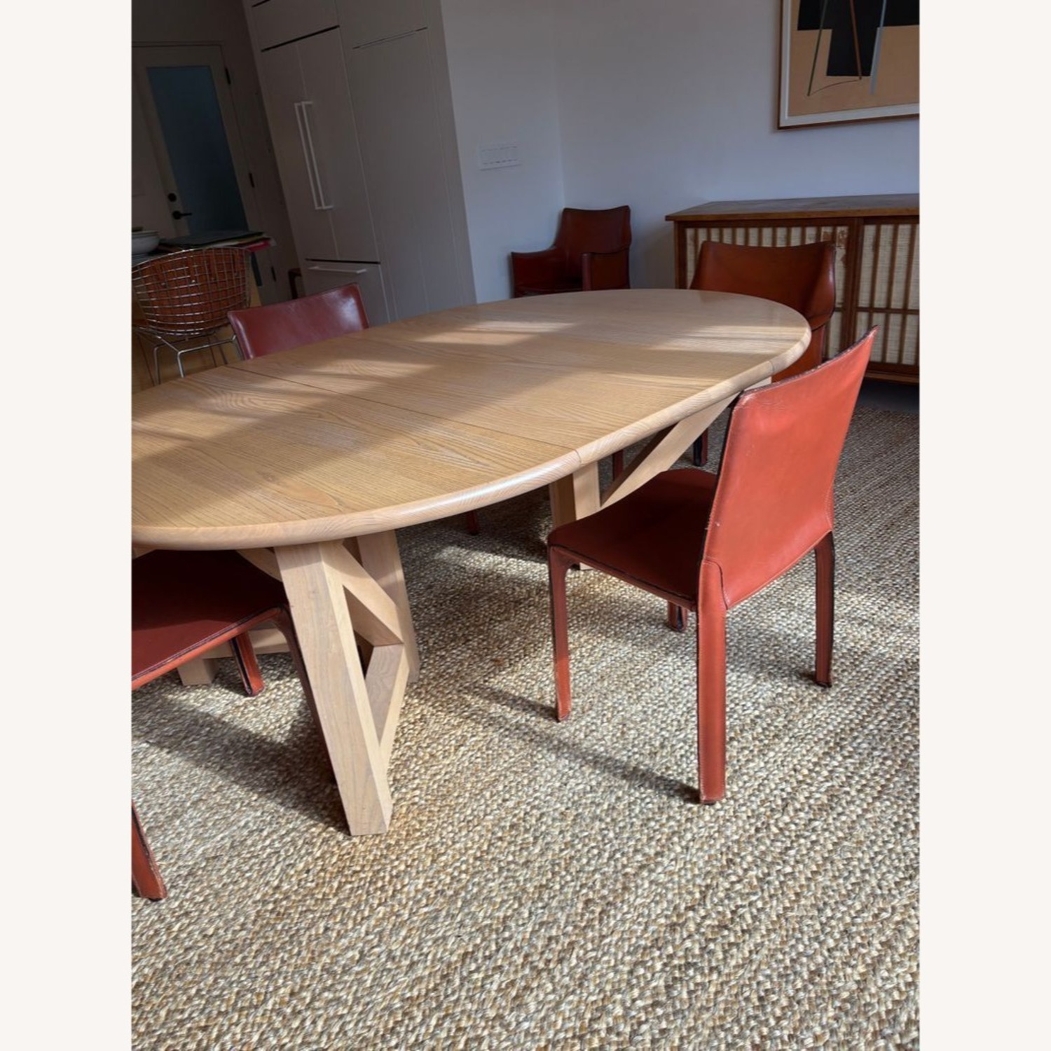Vintage Ash Expandable Dining Table	 - image-1