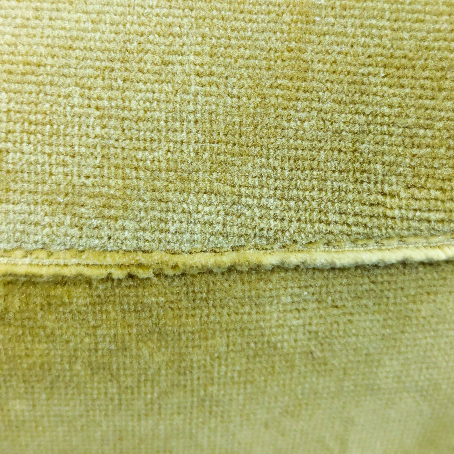 Ballard Design Button Tufted Velvet Ottoman - image-8