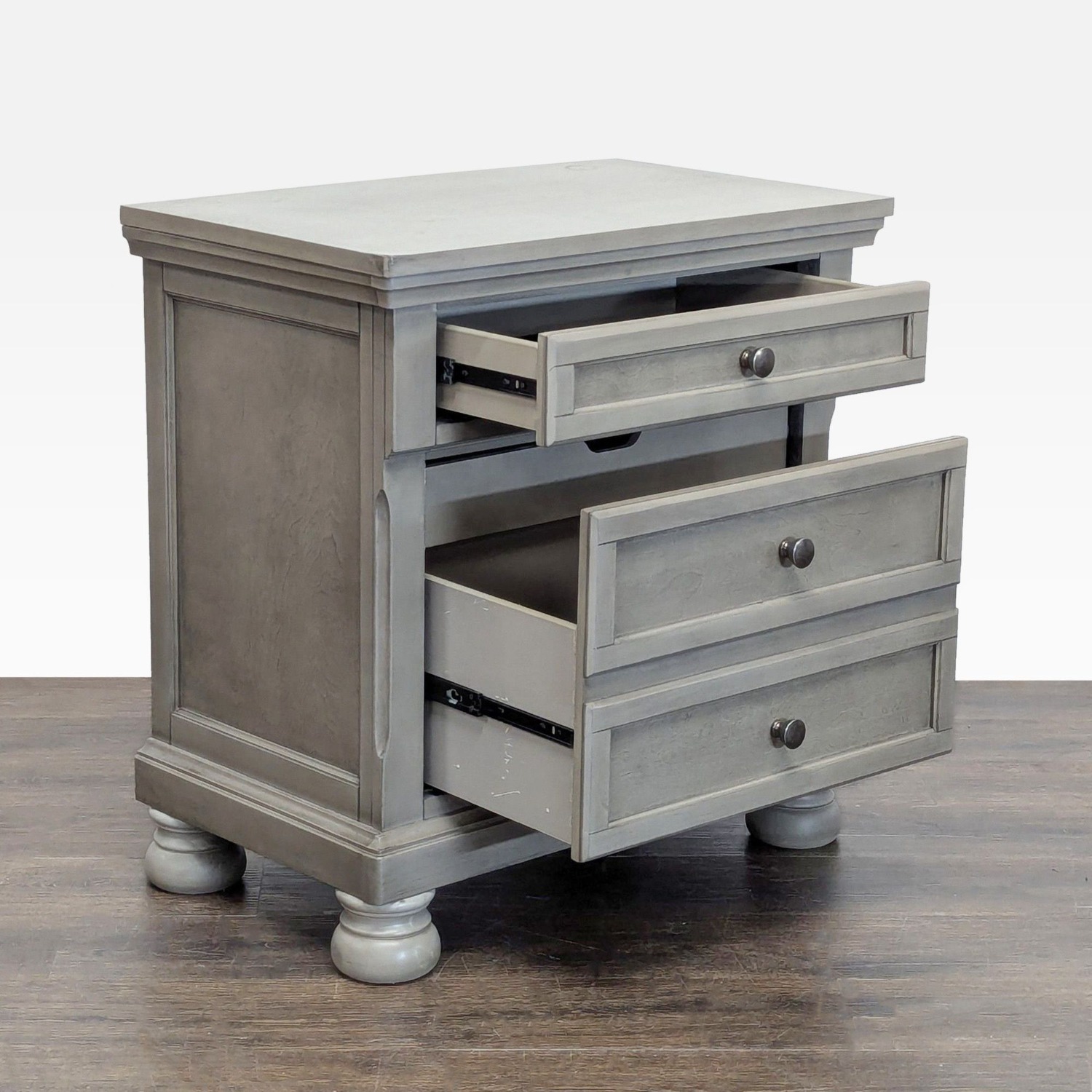 Ashley Furniture Lettner Two Drawer Nightstand - image-5