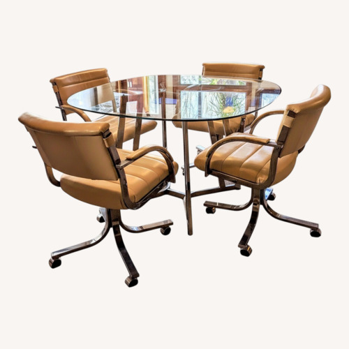 Used Glass Dining Sets for sale on AptDeco