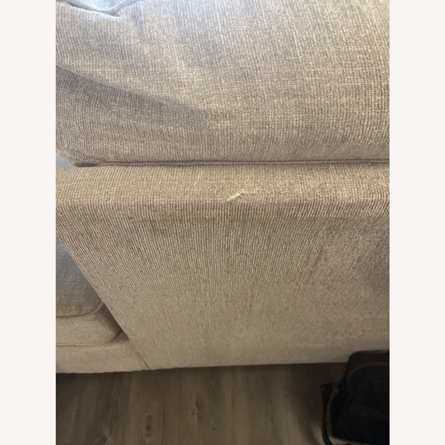 Ashley Furniture Dovement Natural Fabric 2 Piece Sectional - image-4