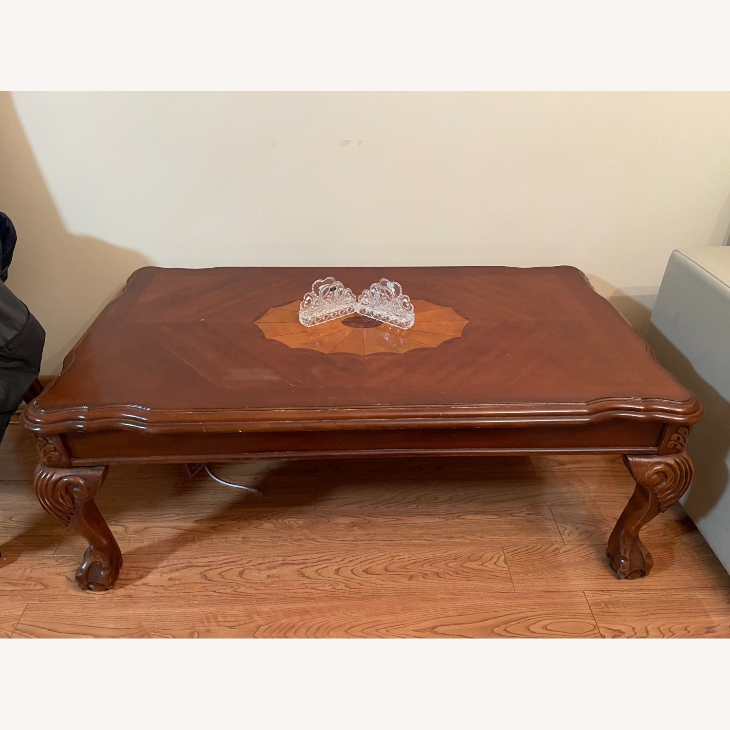 Light Brown Coffee Table - image-2
