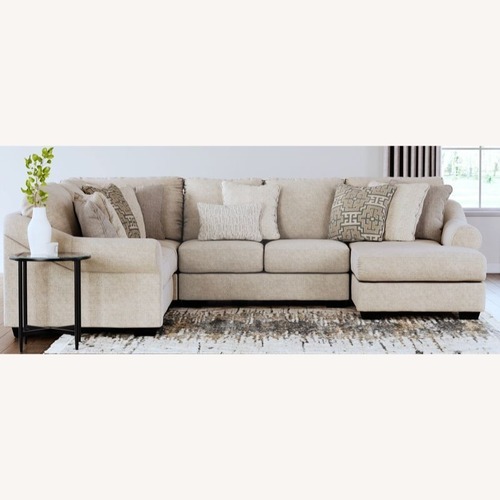 Used Ashley Furniture Carnaby Modern Fabric Sectional for sale on AptDeco