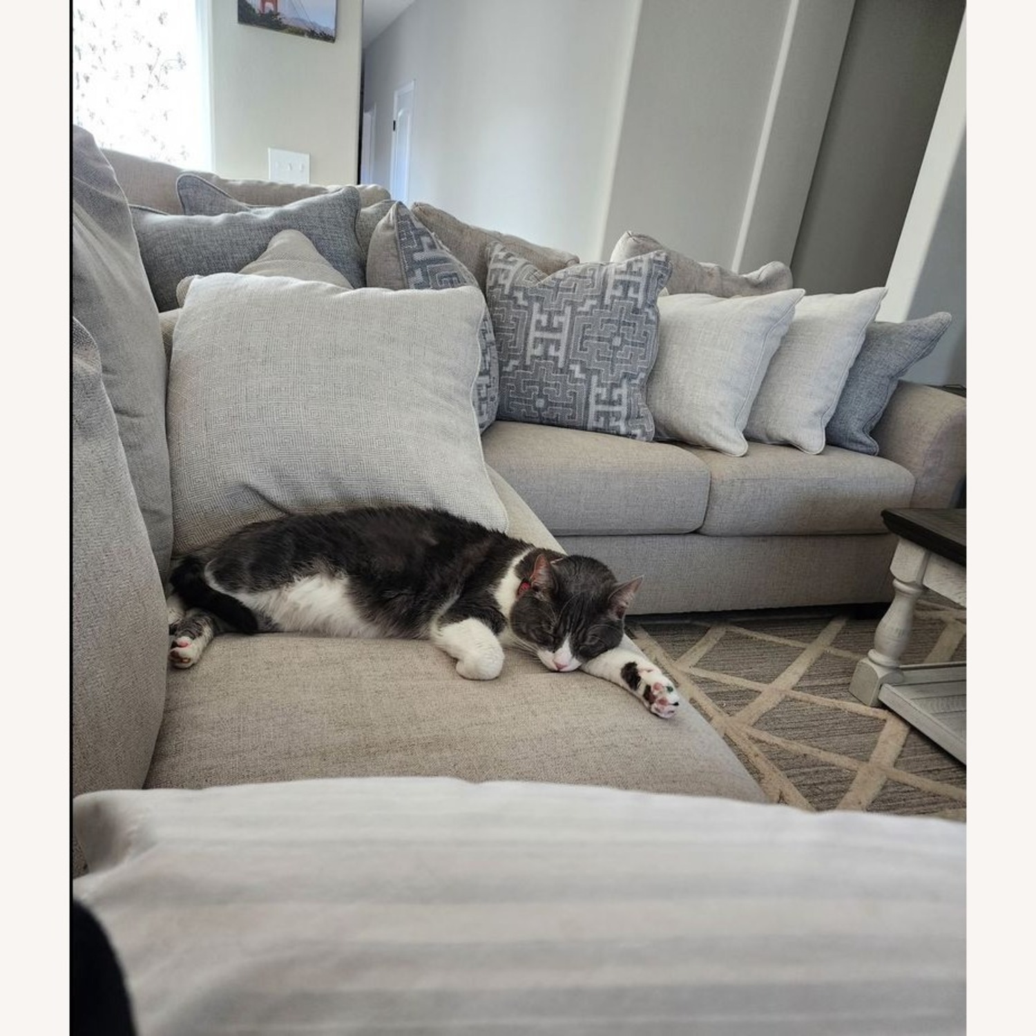 Ashley Furniture Carnaby Modern Fabric Sectional  - image-9