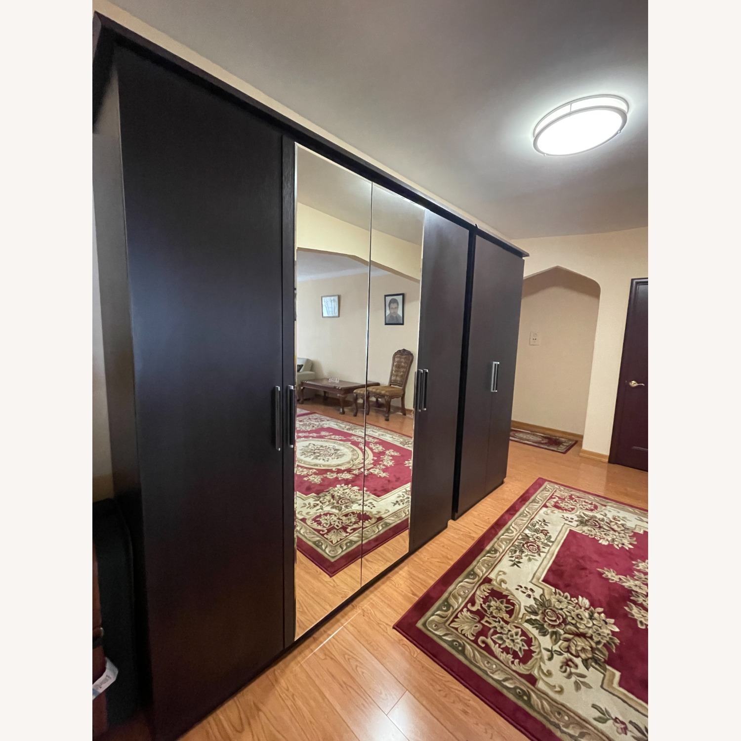 Dark Brown Wall Unit - image-2